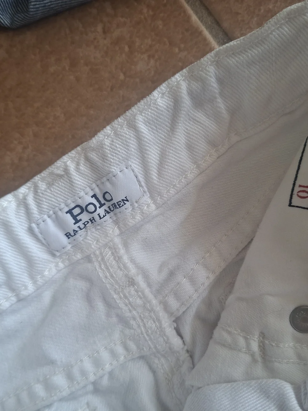 Place Girls Denim & White Shorts 3-Pack - Blue and White